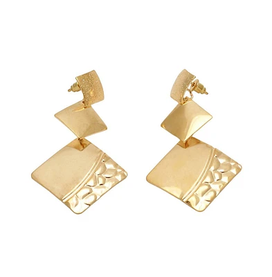 Sohi Women's Pavement Drop Earrings