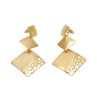 Sohi Women's Pavement Drop Earrings