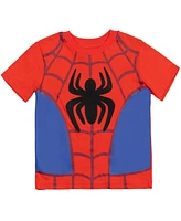 Spidey and His Amazing Friends Toddler Boys Marvel Avengers 3 Pack T-Shirts