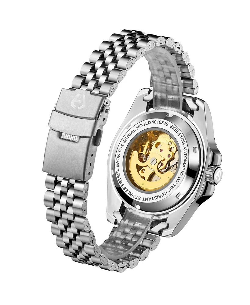 Anthony James AJ008 Hand Assembled Limited Edition Skeleton Sports Automatic Steel