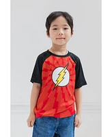 Dc Comics Boys Justice League Batman Superman Flash [SizeRangeDescription1] Athletic 3 Pack T-Shirt [SizeDescription1]