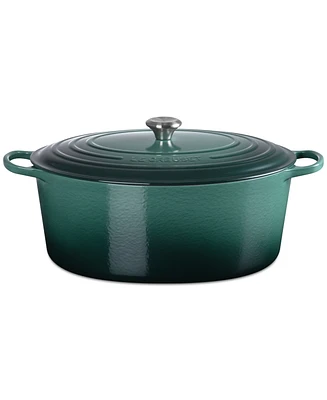 Le Creuset 15.5 Quart Enameled Cast Iron Oval Dutch Oven