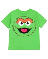 Sesame Street Baby Boys Bert Ernie Elmo Cookie Bird Oscar the Grouch Baby Graphic T-Shirts to