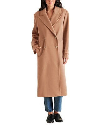 Steve Madden Women's Prince Double-Breasted Trench Coat