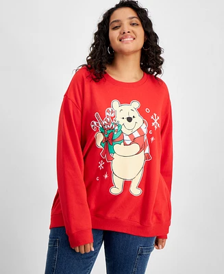 Disney Trendy Plus Size Winnie the Pooh Sweatshirt