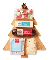 Hickory Farms Holiday Charcuterie Tree Kit, 7 Piece