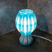 Jonathan Y Flower Tropical Coastal Plant-Based Pla 3D Printed Dimmable Led Table Lamp