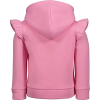 Disney Little Girls Fancy Nancy Pullover Fleece Hoodie and Leggings Outfit Set to