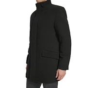 Cole Haan Men's Full-Zip Stand-Collar Car Coat