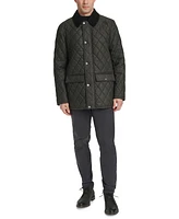 Cole Haan Men's Diamond Quilted Barn Long-Sleeve Jacket