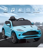 Streamdale Furniture Aston Martin Official Kids' Electric Car Ages 3-8