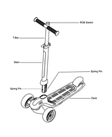 Streamdale Furniture 3 Wheel Scooter For Kids Ages 3-5Years Old, Boys And Girls Scooter With Light Up Wheels