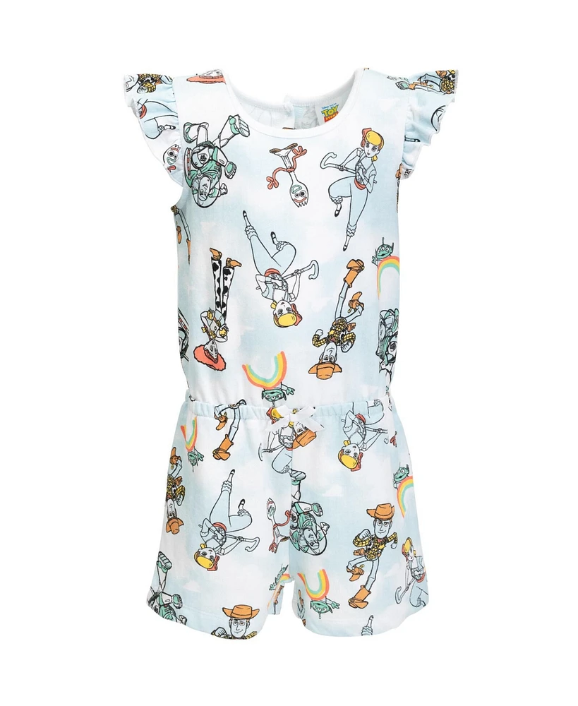 Toy Story Baby Girls Minnie Mouse Sleeveless Romper