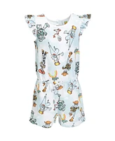Toy Story Baby Girls Minnie Mouse Sleeveless Romper