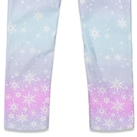 Frozen Girls Elsa Princess Anna Olaf Hoodie and Leggings Outfit Set