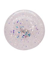 Kurt Adler Shatterproof Iridescent Glittered Ball Ornaments, 6-Piece Set