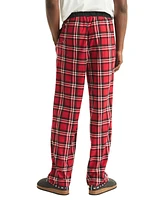 Nautica Men's Classic-Fit Plaid Fleece Pajama Pants