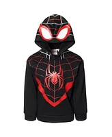 Avengers Little Boys Marvel Spider-Man Fleece Athletic Pullover Hoodie and Pants Outfit Set