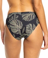 Roxy Juniors' Printed Low-Rise Bikini Bottoms