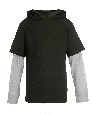 Univibe Big Boys Erickson Thermal T-shirt Hoodie