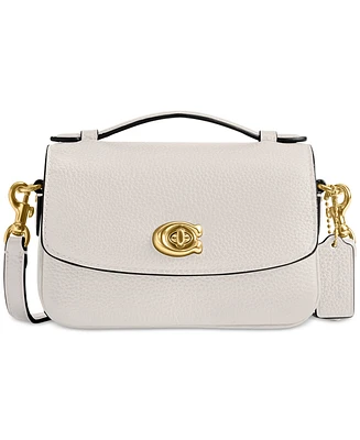 Coach Refined Pebble Leather Cassie Mini Crossbody 17