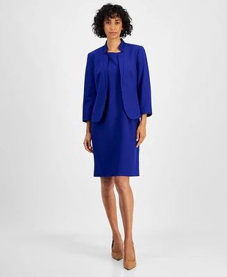 Le Suit Women's 3/4-Sleeve Dress Suit, Regular & Petite