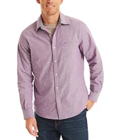 Nautica Men's Classic-Fit Solid Button-Down Oxford Shirt