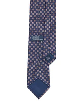 Polo Ralph Lauren Men's Geometric Print Silk Twill Tie