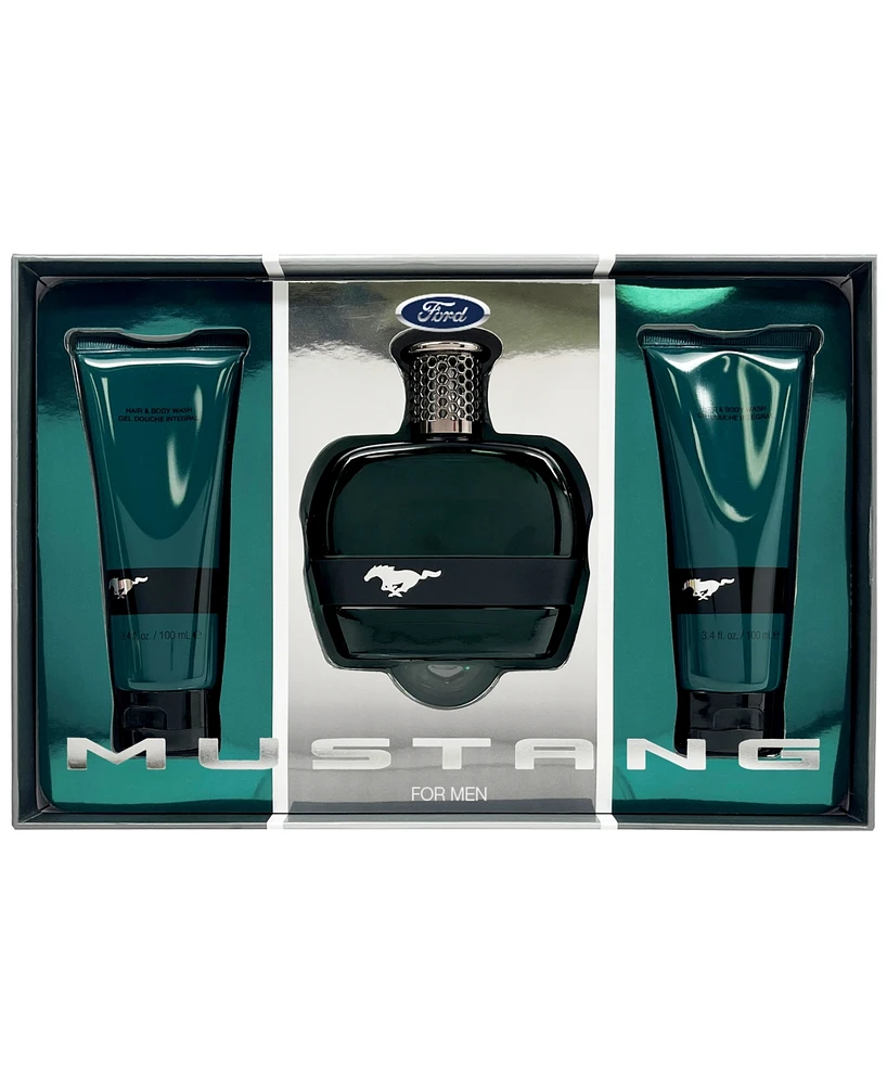 Mustang Men's 3-Pc. Ford Mustang Green Eau de Toilette Gift Set