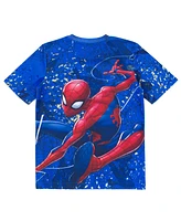 Marvel Toddler Boys Spider-Man T-Shirt and Shorts Outfit Set to