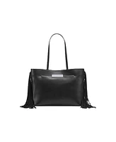 Calvin Klein Soma Triple Compartment Fringe Tote