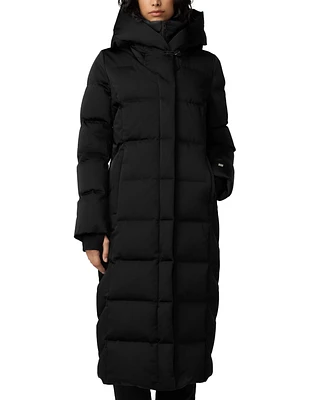 Soia & Kyo Women's Hooded Down Maxi Puffer Coat