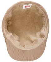 Levi's Men's Fleece-Lined Corduroy Flat Top Ivy Hat