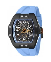 Invicta Men's 43515 Jm Correa Automatic 3 Hand Light Blue, Transparent Dial Watch