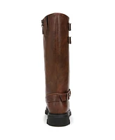Dr. Scholl's Women's HeadStart Moto Lug Sole Knee-High Boots