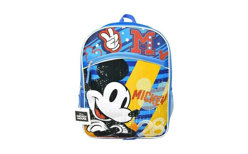 Disney Mickey Mouse Large Backpack Blue 16" - Assorted pre