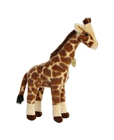 Aurora Large Giraffe Miyoni Realistic Plush Toy Brown 17.5"