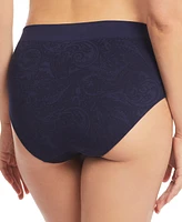 Lauren Ralph Women's High-Waist Paisley-Texture Brief