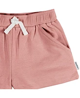 Gerber Baby Girls Knit Shorts, 3-Pack