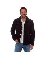 Px Clothing Men's Corduroy and Sherpa Trucker Jacket