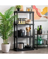 Iris 4-Tier Shelving Unit