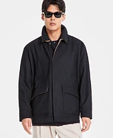 Alfani Men's Short Car Coat, Created for Macy's