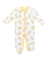 Toy Story Baby Boys Disney Winnie the Pooh Lion King Monsters Inc. Pixar 2 Pack Sleep N' Play Coveralls Newborn to