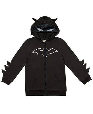 Dc Comics Justice League Batman Superman Zip Up Hoodie Toddler to Big Kid