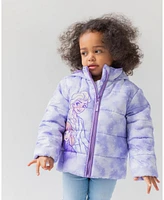 Disney Girls Frozen Zip Up Puffer Jacket to (2T