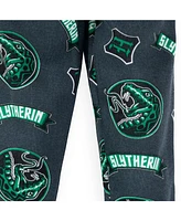 Harry Potter Toddler Boys Gryffindor Slytherin Hufflepuff Ravenclaw Fleece 2 Pack Jogger Pants to