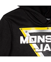 Monster Jam Boys Maximum Destruction El Toro Loco Grave Digger Fleece Pullover Hoodie to