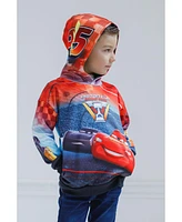 Cars Toddler Boys Disney Pixar Lightning McQueen Fleece Pullover Hoodie