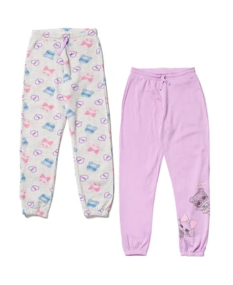 L.o.l. Surprise! Girls Bon Bon Diva Fleece 2 Pack Pants to