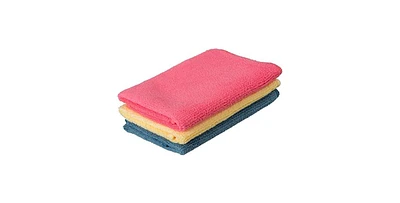 Superio Microfiber Cleaning Cloth Xl, Squeegee Mop Towel, Color Coded, 20"x30"